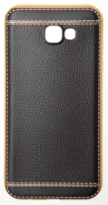 ����� ����������� ��� Samsung Galaxy A7 (2017) Litchi Grain TPU Case (������)