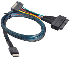 ������ ������� GSMIN DS1 SAS SFF-8639 (M) - SFF-8611 42-Pin (M) + SAS (M) (50 ��) (������)