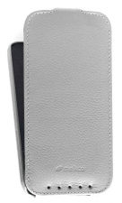 ������� ����� ��� HTC One 2 M8 Melkco Leather Case - Jacka Type (White LC)