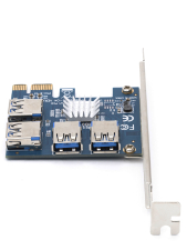 ���������� ���������� PCI-E �� 4 USB 3.0 GSMIN PX22 (�����)