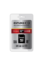 ����� ������ EXPLOYD SDHC 8GB Class 10� ��������� SD