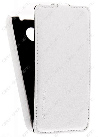 ������� ����� ��� Lenovo A376 Aksberry Protective Flip Case (�����)